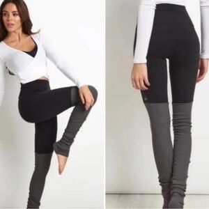 ALO Yoga Black and Gray Leggings